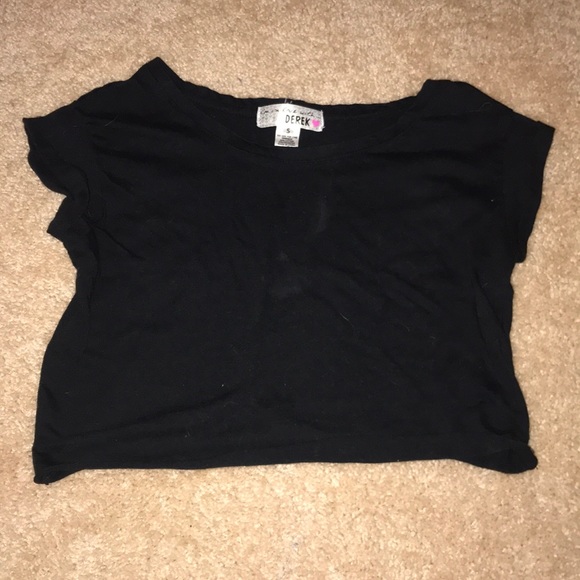 Basic black crop top! - Picture 1 of 1